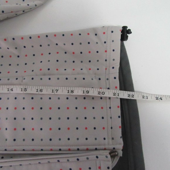 DONNA NICOLE Polka Dot Full Zip Off White Jacket - Picture 9 of 9